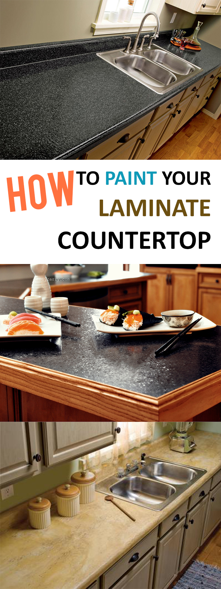 How to Paint Your Laminate Countertop