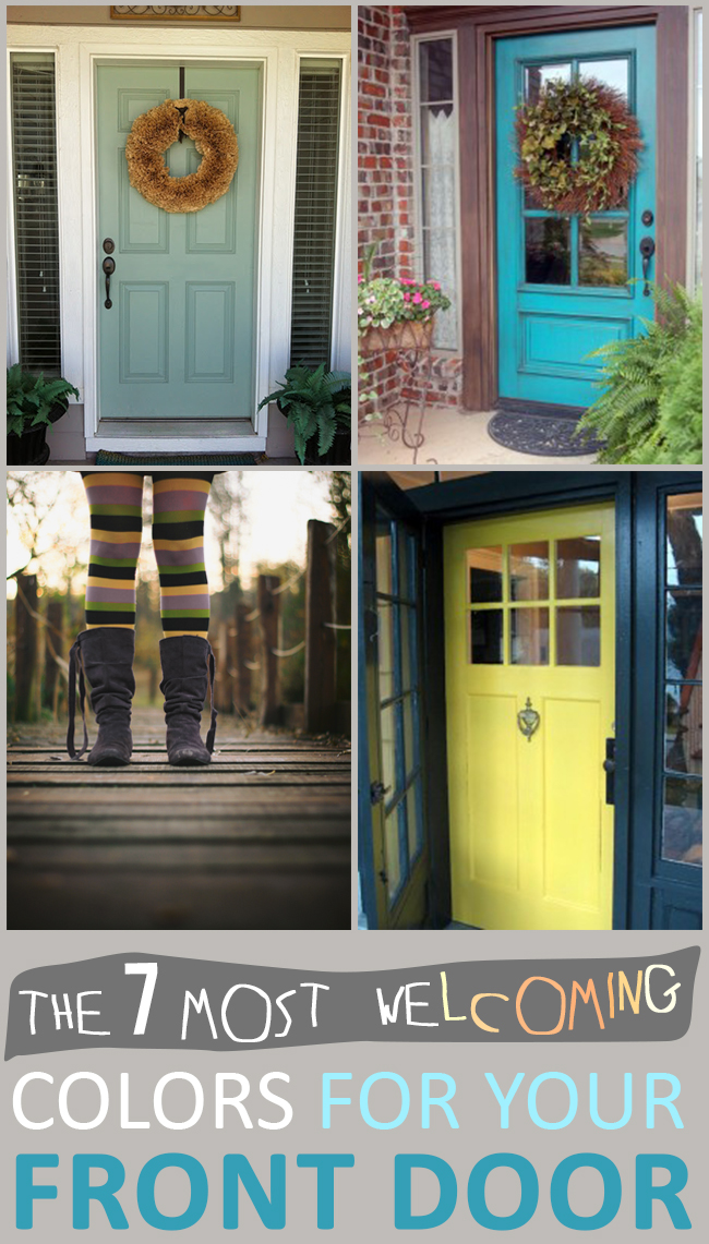 The 7 Most Welcoming Colors For Your Front Door