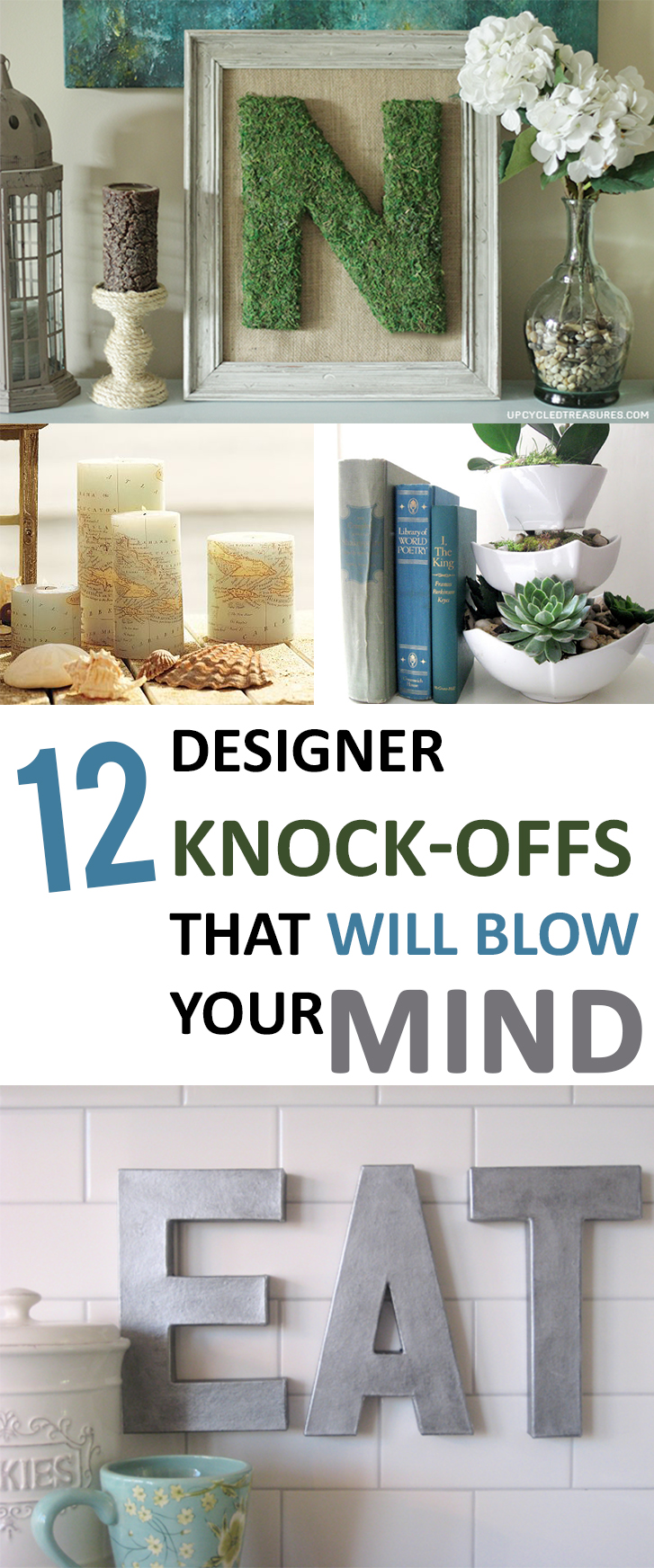 Designer knock-offs, DIY knock offs, easy home decor, popular pin, designer home decor, DIY designer decor, home decor, DIY home decor, easy home decor.