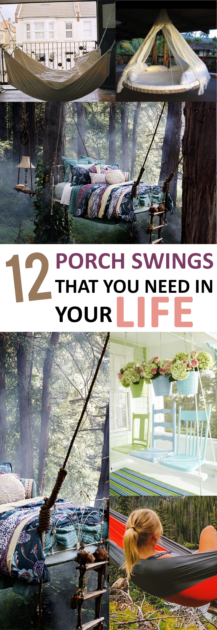 12 Porch Swings That You Need in Your Life