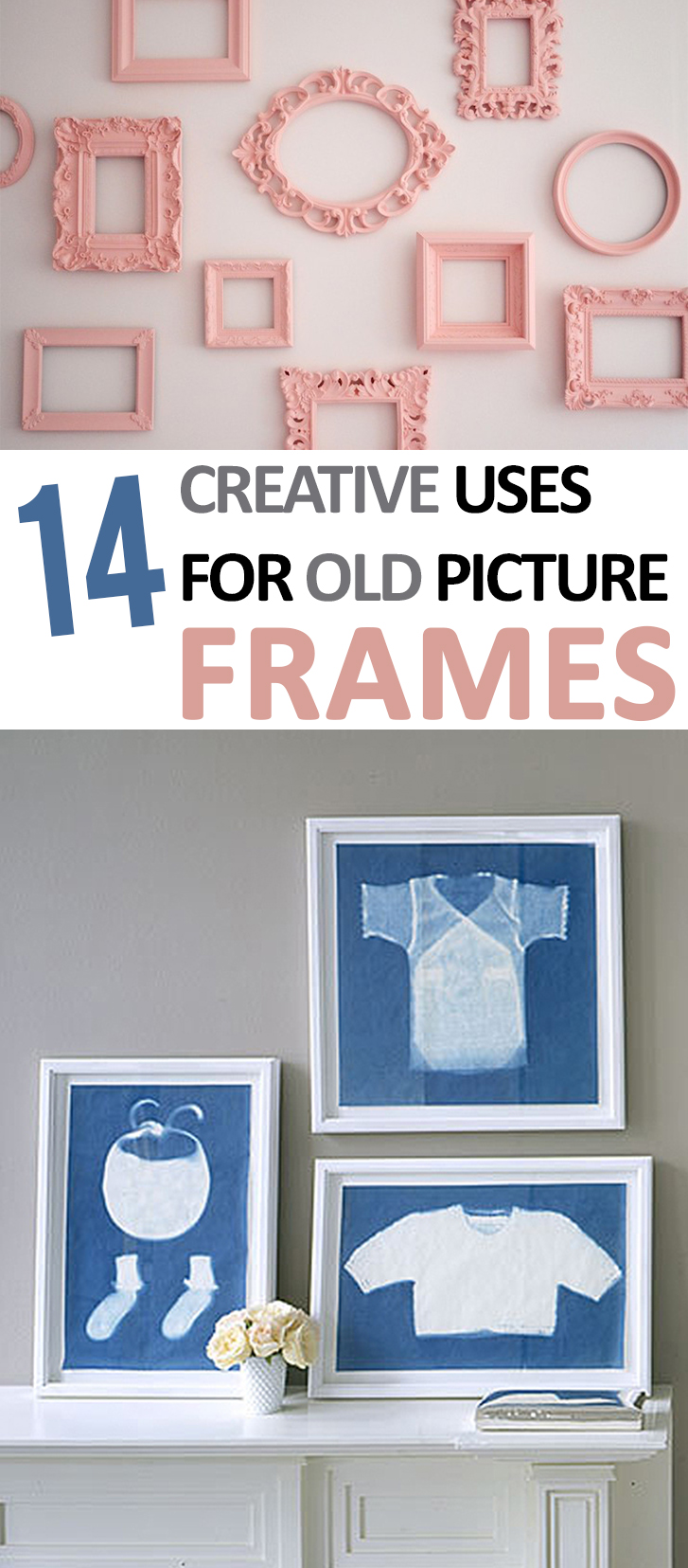 DIY picture Frames, DIY Decor, DIY Home Decor, Creative Uses for Picture Frames, DIY Home Decor, Home Decoration, DIY Home, Repurpose Projects.