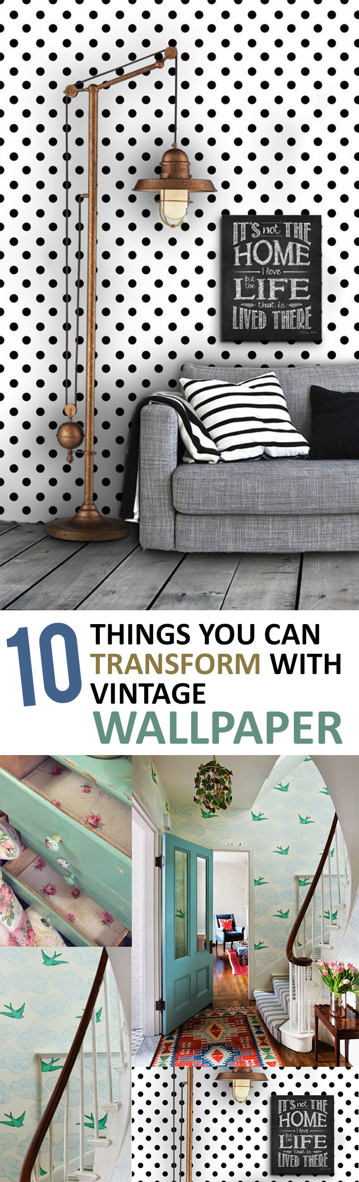 10 Things You Can Transform with Vintage Wallpaper (1)