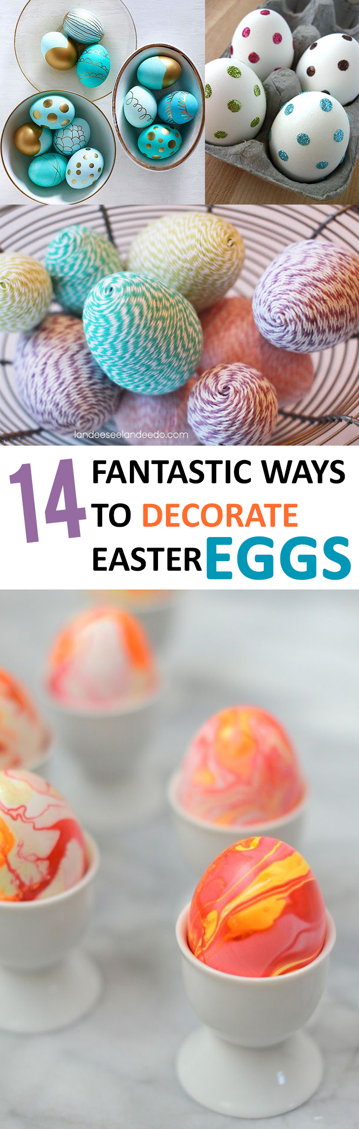 14 Fantastic Ways to Decorate Easter Eggs