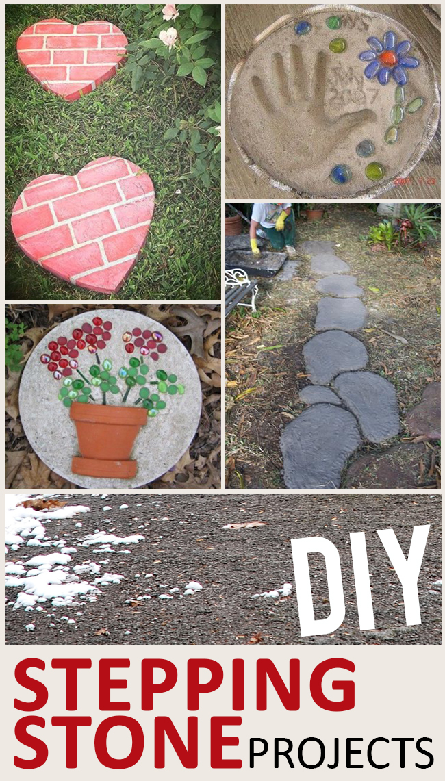 DIY Stepping Stone Projects