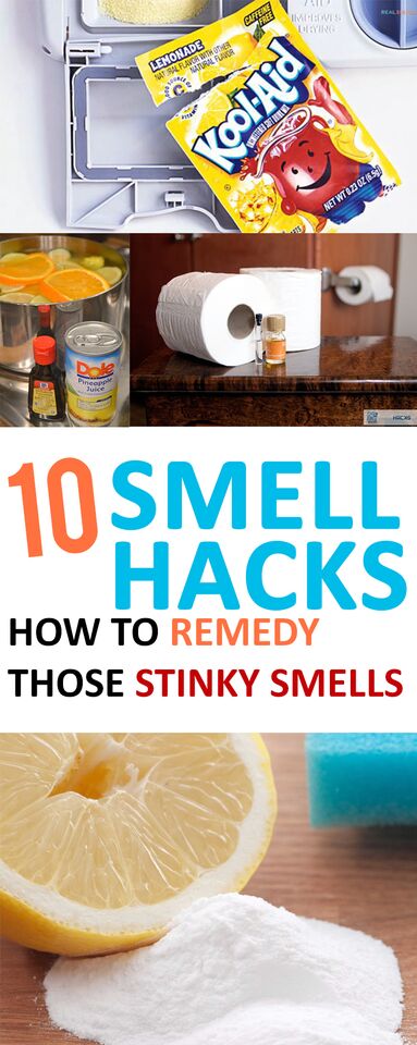 Smell hacks, stink house remedies, DIY stinky house remedies, popular pin, cleaning, cleaning hacks, clean air, clean everything.