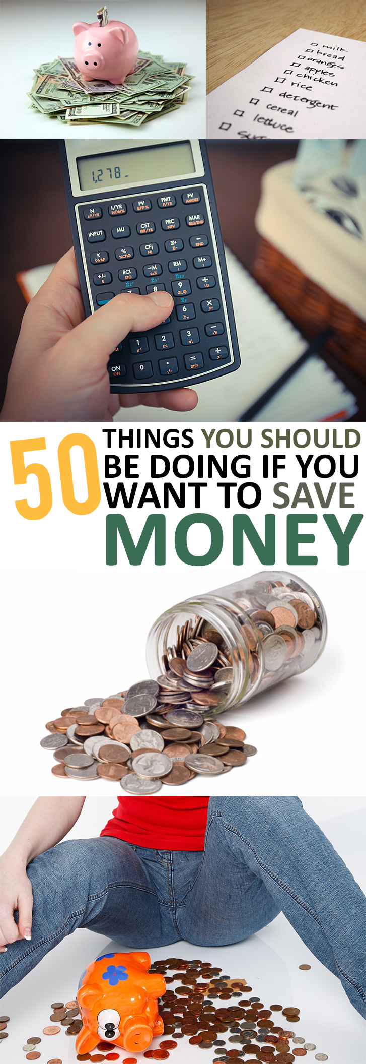 50 Things You Should Be Doing If You Want to Save Money (1)