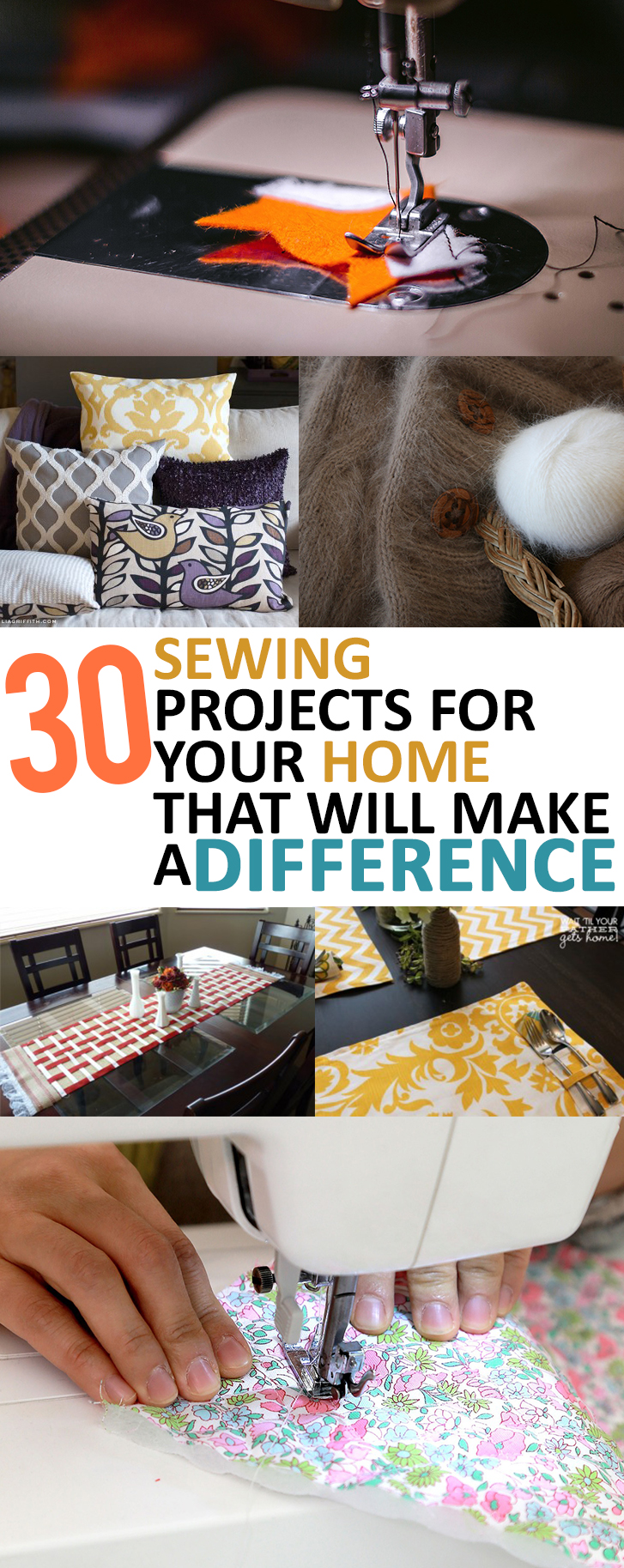 Crafting, crafting hacks, tutorials, home DIY, sewing hacks, repurpose projects, DIY tutorials, DIY home décor, home décor, cheap home décor, easy home improvement, Home That Will Make a Difference