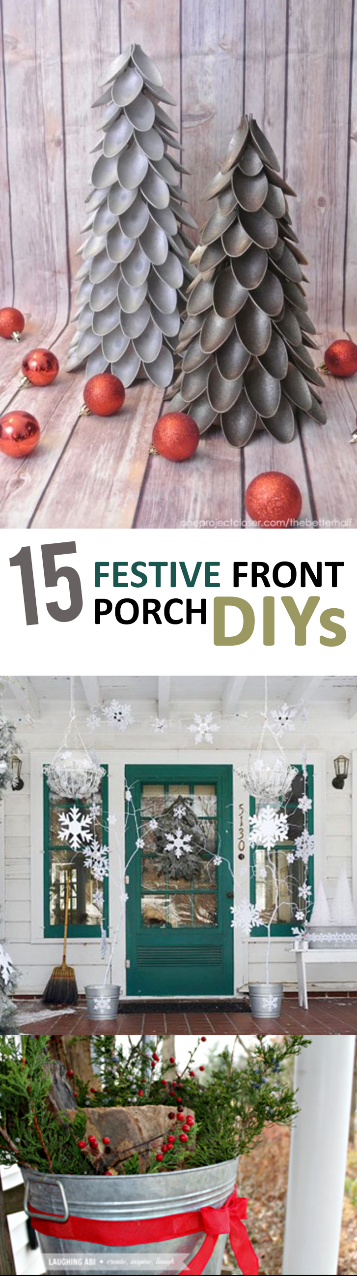 Front porch decor, DIY porch decor, popular pin, porch, Christmas, Christmas hacks, DIY holiday, holiday crafts, crafting,
