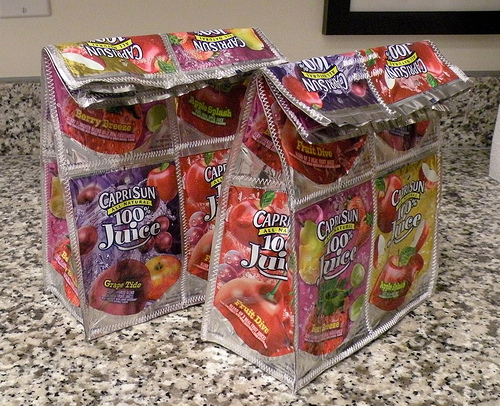 How to Reuse Capri Sun Pouches, Things to Do With Capri Sun Pouches, Easy Crafts, Crafts for Kids, Easy Crafts for Kids, Quick Crafts for Kids, Crafts, Repurpose Crafts, Popular Pin
