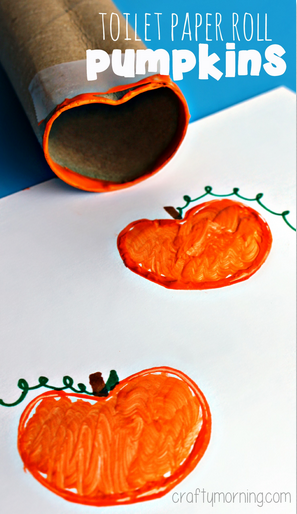 10 Toilet Paper Roll Crafts {for Fall!}| Toilet Paper Crafts, Toilet Paper Roll Crafts, Crafts, Crafts for Fall, Fall Crafts, Toilet Paper Roll DIYs. #FallCrafts #ToiletPaperRollCrafts #AutumnCrafts
