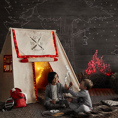 10 Wild Ideas for an Indoor Camping Party| Camping Parties, Ideas for Camping Parties, Camping Party Ideas, Birthday Party Ideas, Camping Birthday Party Ideas, Popular Pin