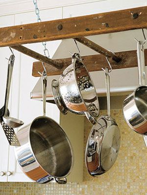 6 Super Easy DIY Hanging Pot Racks| Pot Racks, Pot Racks Hanging, DIy Hanging Pot Racks, DIY Home Decor, DIY Crafts, DIY Room Decor #PotRacks #PotRacksHanging #HangingPotRacks